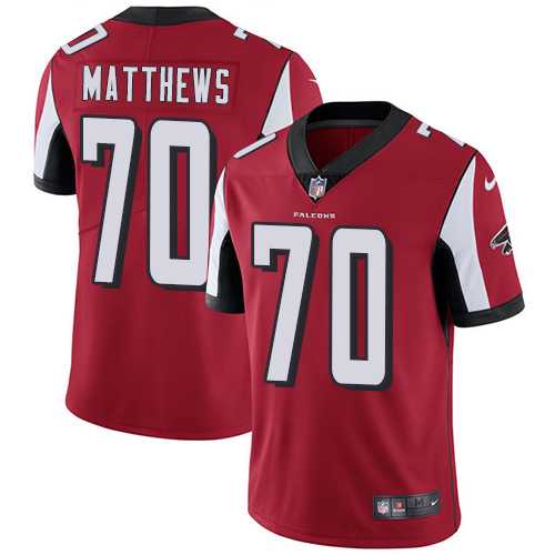 Nike Atlanta Falcons #70 Jake Matthews Red Team Color NFL Vapor Untouchable Limited Jersey,We sell and wholesale Nike Atlanta Falcons #70 Jake Matthews Red Team Color NFL Vapor Untouchable Limited Jersey on line form chian!